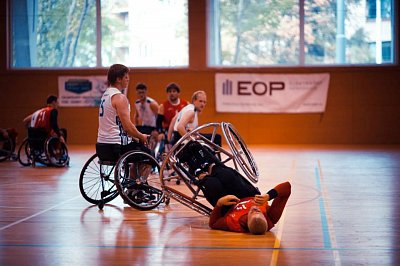 Basket na vozíku