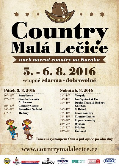 Country Malá Lečice aneb návrat country na Kocábu