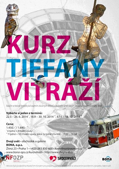 Kurz Tiffany vitráží